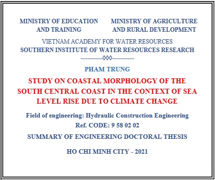 Information about PhD thesis of Postgraduate. Pham Trung