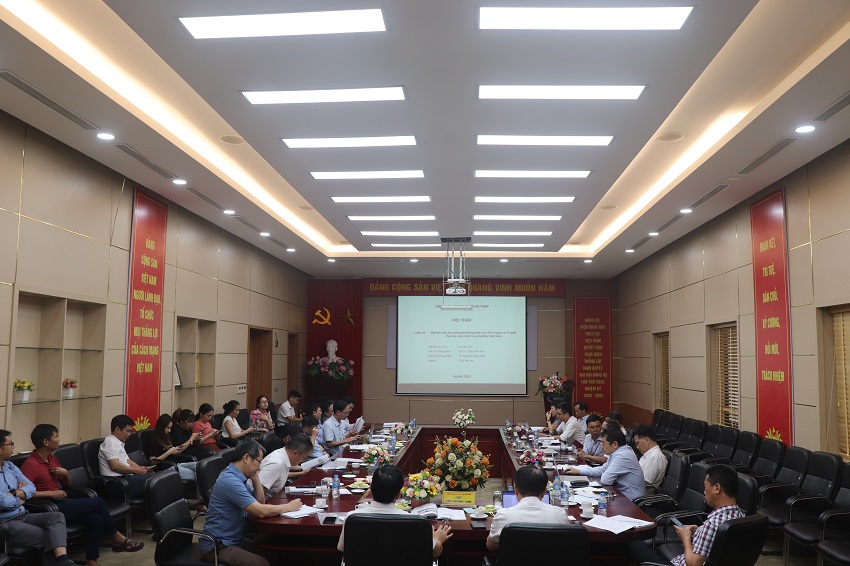 Hội thảo khoa học góp ý cho Luận án của NCS. Lê Văn Thìn