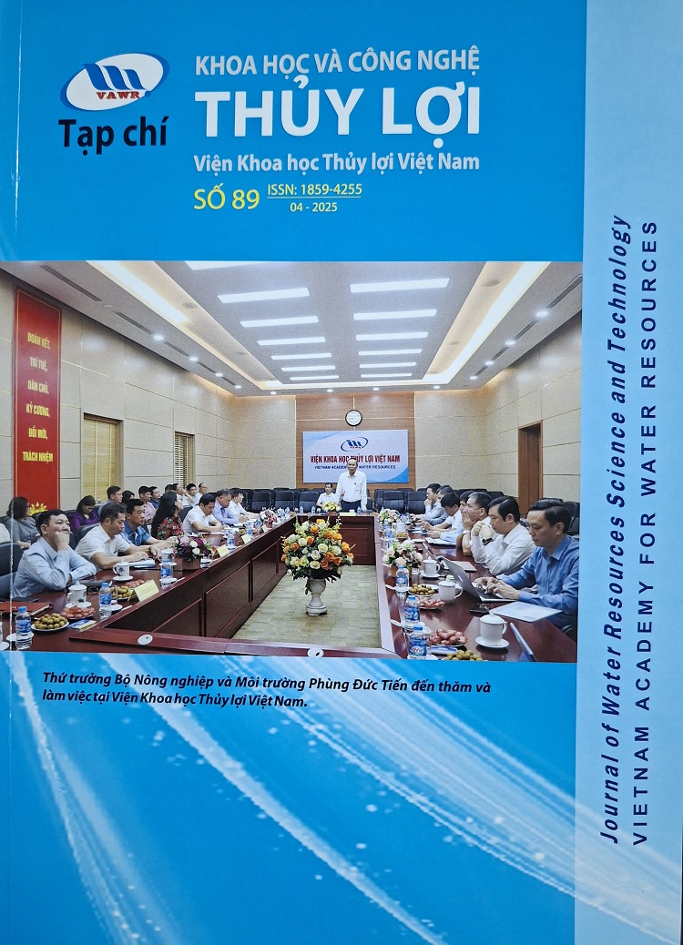 Tạp chí Khoa học và Công nghệ Thủy lợi số 89 năm 2025