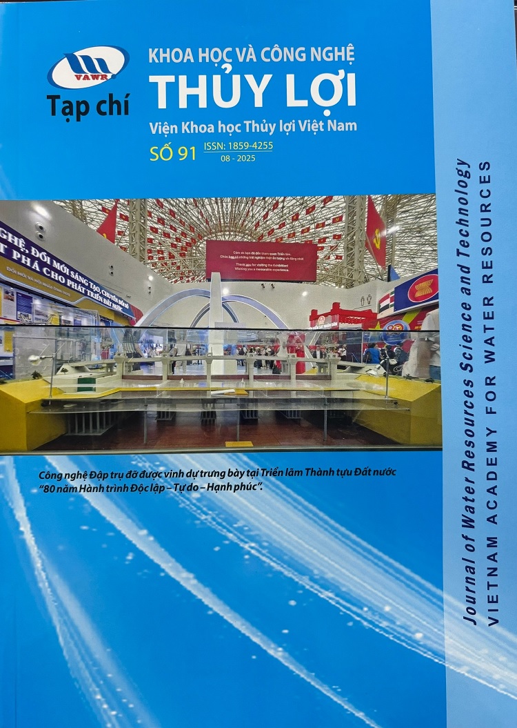 Tạp chí Khoa học và Công nghệ Thủy lợi số 91 năm 2025