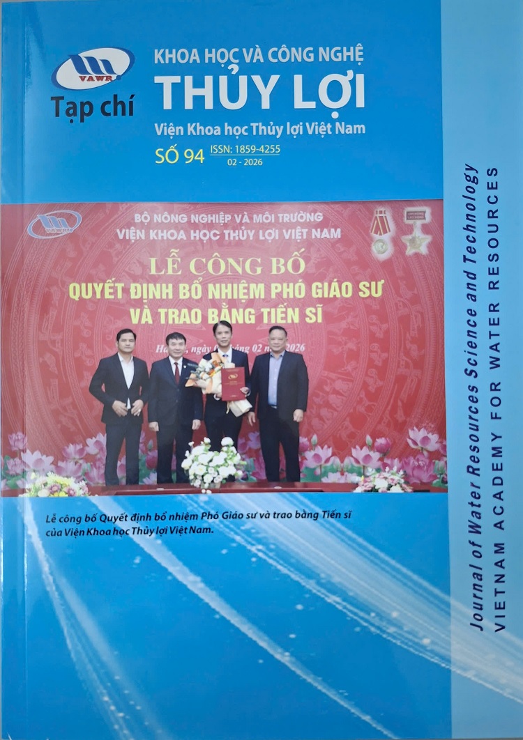 Tạp chí Khoa học và Công nghệ Thủy lợi số 94 năm 2026