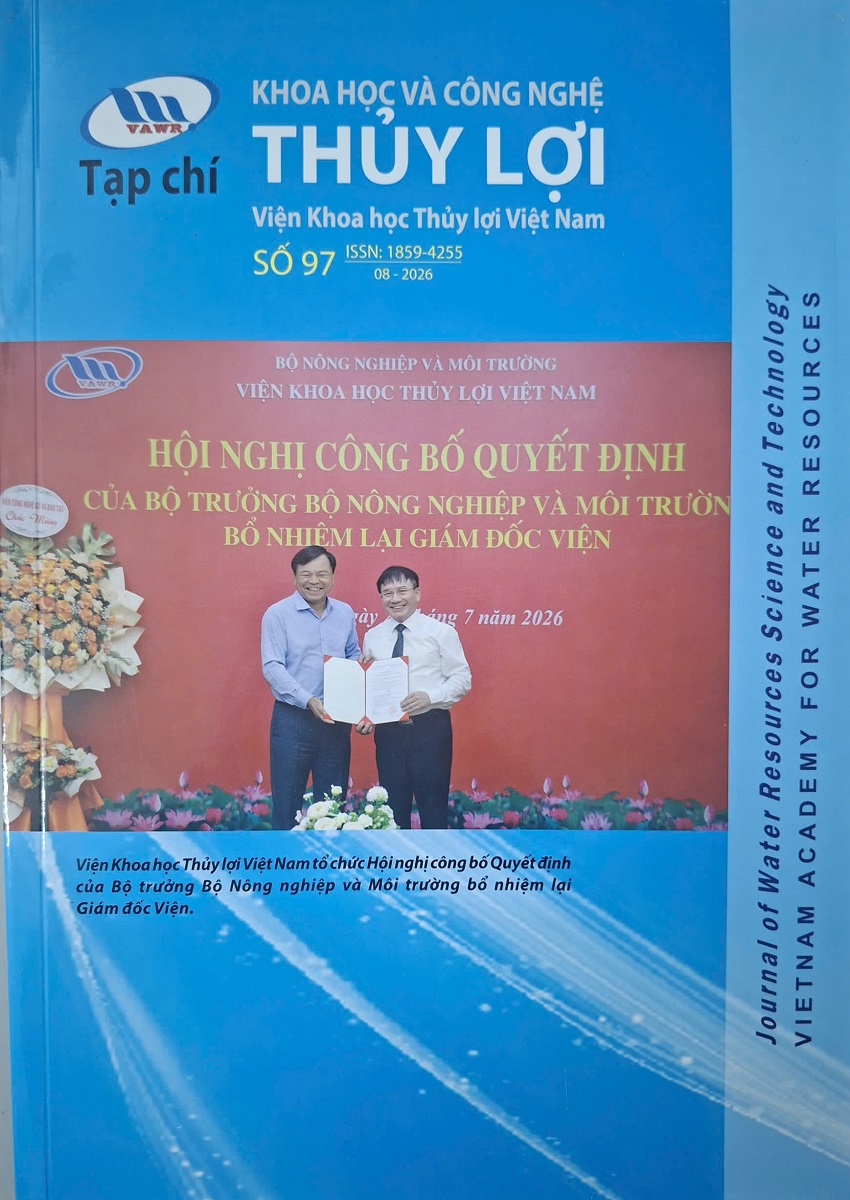 Tạp chí Khoa học và Công nghệ Thủy lợi số 97 năm 2026