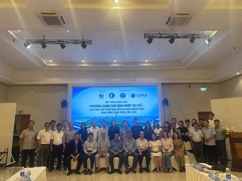 Chủ động nước tại chỗ – Giải pháp góp phần bảo đảm an ninh nguồn nước vùng Đồng bằng sông Cửu Long