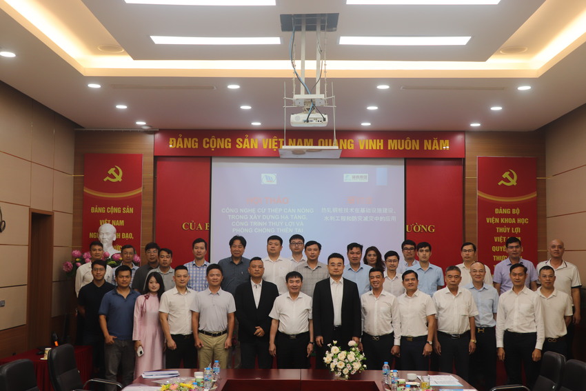 Hội thảo công nghệ cừ thép cán nóng trong xây dựng hạ tầng, công trình thủy lợi và phòng chống thiên tai