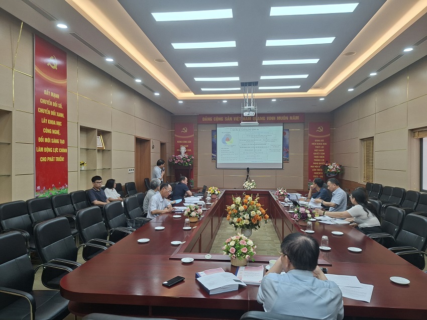 Họp Hội đồng tư vấn tự đánh giá kết quả đề tài nghiên cứu khoa học và phát triển công nghệ cấp Bộ 