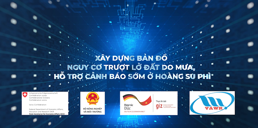 Xây dựng bản đồ nguy cơ trượt lở đất do mưa, hỗ trợ cảnh báo sớm ở Hoàng Su Phì 