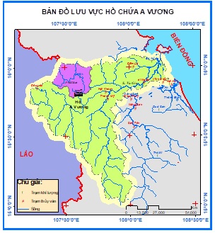 Tính toán lại lũ thiết kế hồ chứa A Vương có xét đến tác động của biến đổi khí hậu