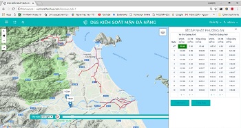 Nghiên cứu xây dựng hệ thống hỗ trợ quản lý và vận hành kiểm soát mặn cho lưu vực sông Vu Gia - Thu Bồn