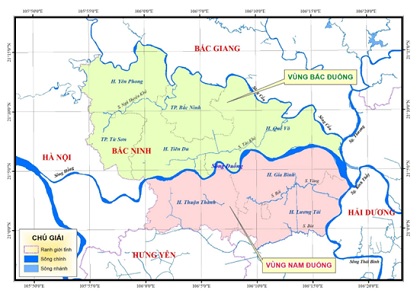 Đề xuất các giải pháp giảm thiểu ngập úng trên địa bàn tỉnh Bắc Ninh có xét đến ảnh hưởng của biến đổi khí hậu và quá trình đô thị hóa