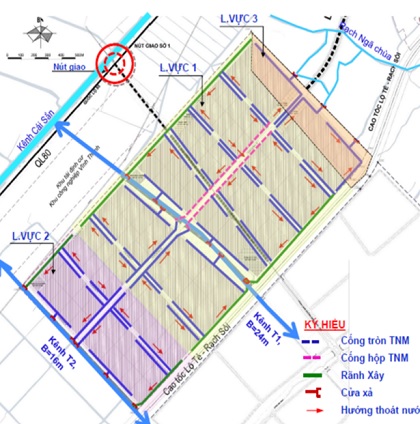 Nghiên cứu giải pháp kỹ thuật tiêu thoát và chống ngập cho khu công nghiệp Vĩnh Thạnh, thành phố Cần Thơ