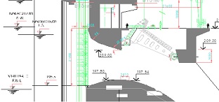 Nghiên cứu thực nghiệm xác định chế độ dòng chảy và tính lưu lượng tháo qua đập tràn thực dụng có tường ngực biên cong