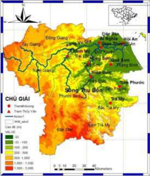 Mô phỏng dòng chảy lưu vực sông Vu Gia-Thu Bồn sử dụng các mô hình học máy mạng GRU và LSTM