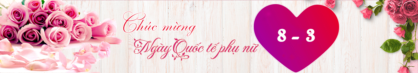 Backdrop Ngày Quốc tế phụ nữ 8/3