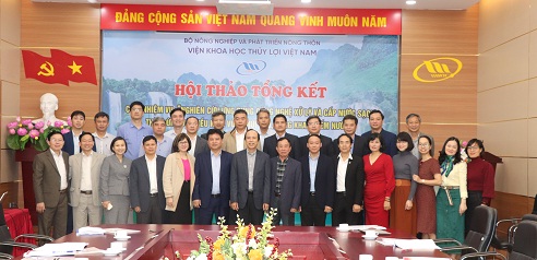 Hội thảo tổng kết Cụm nhiệm vụ: “Nghiên cứu ứng dụng công nghệ xử lý và cấp nước sạch thích ứng với điều kiện vùng núi cao, vùng khan hiếm nước”